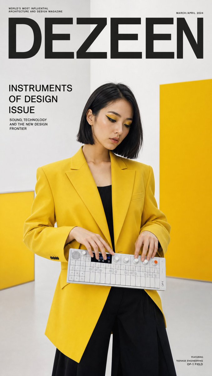 Product Marketing - Bauhaus-Inspired Design Magazine Cover — output 1