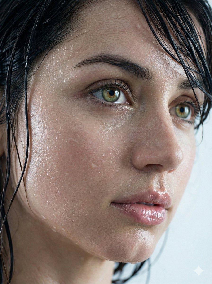 Product Marketing - Extreme Profile Wet Look Portrait (Ana de Armas) — output 1