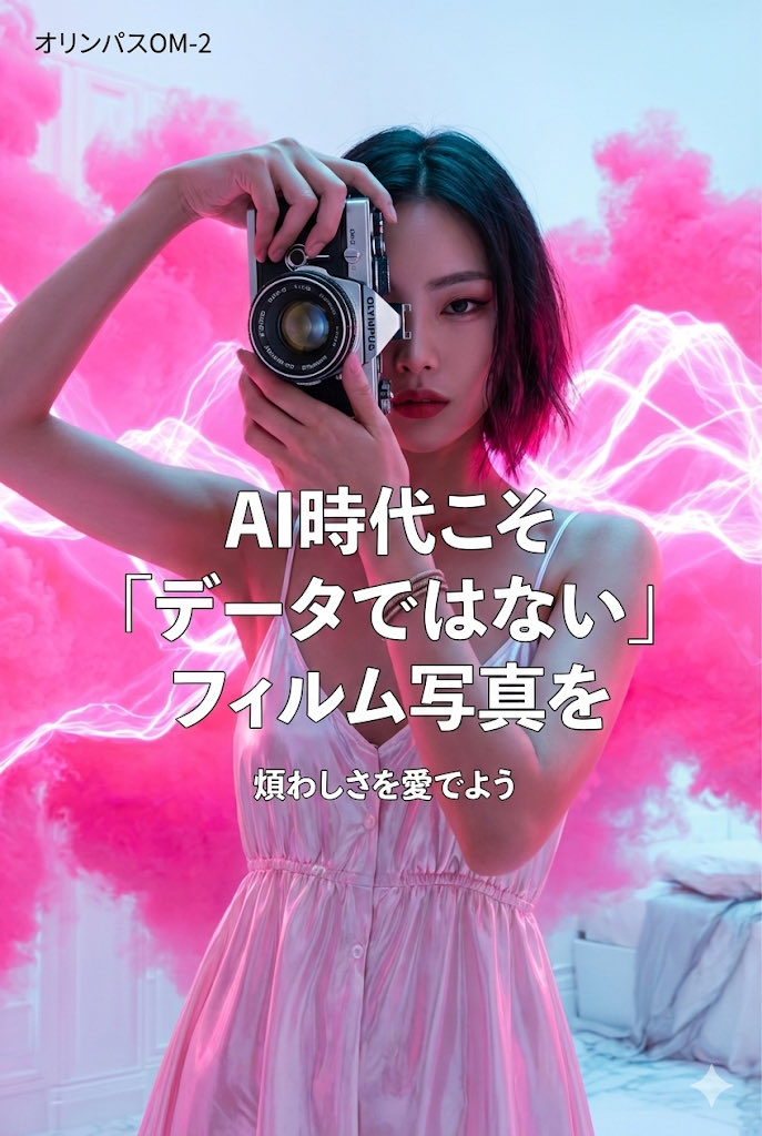 World-class cool film camera poster (2:3) — output 1