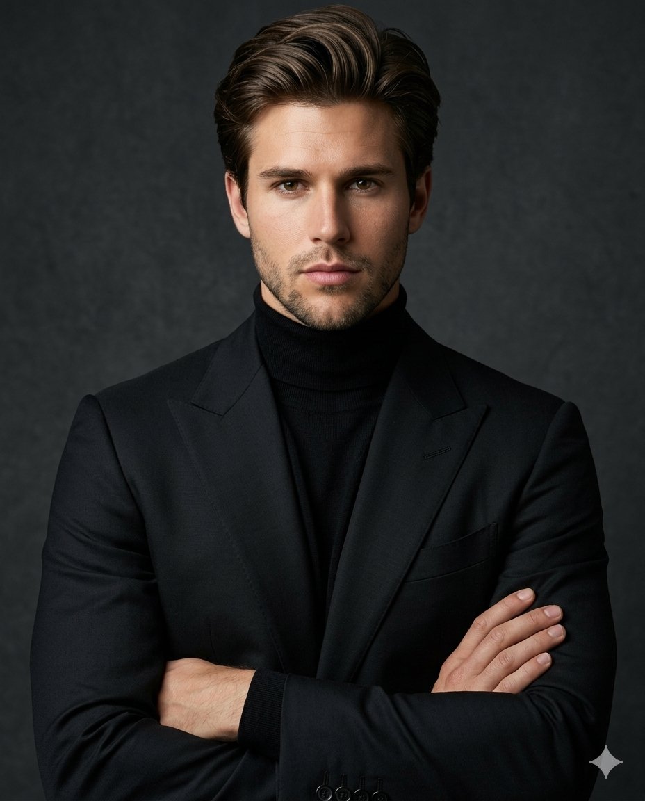 Profile / Avatar - Luxury Editorial Identity Portrait — output 1