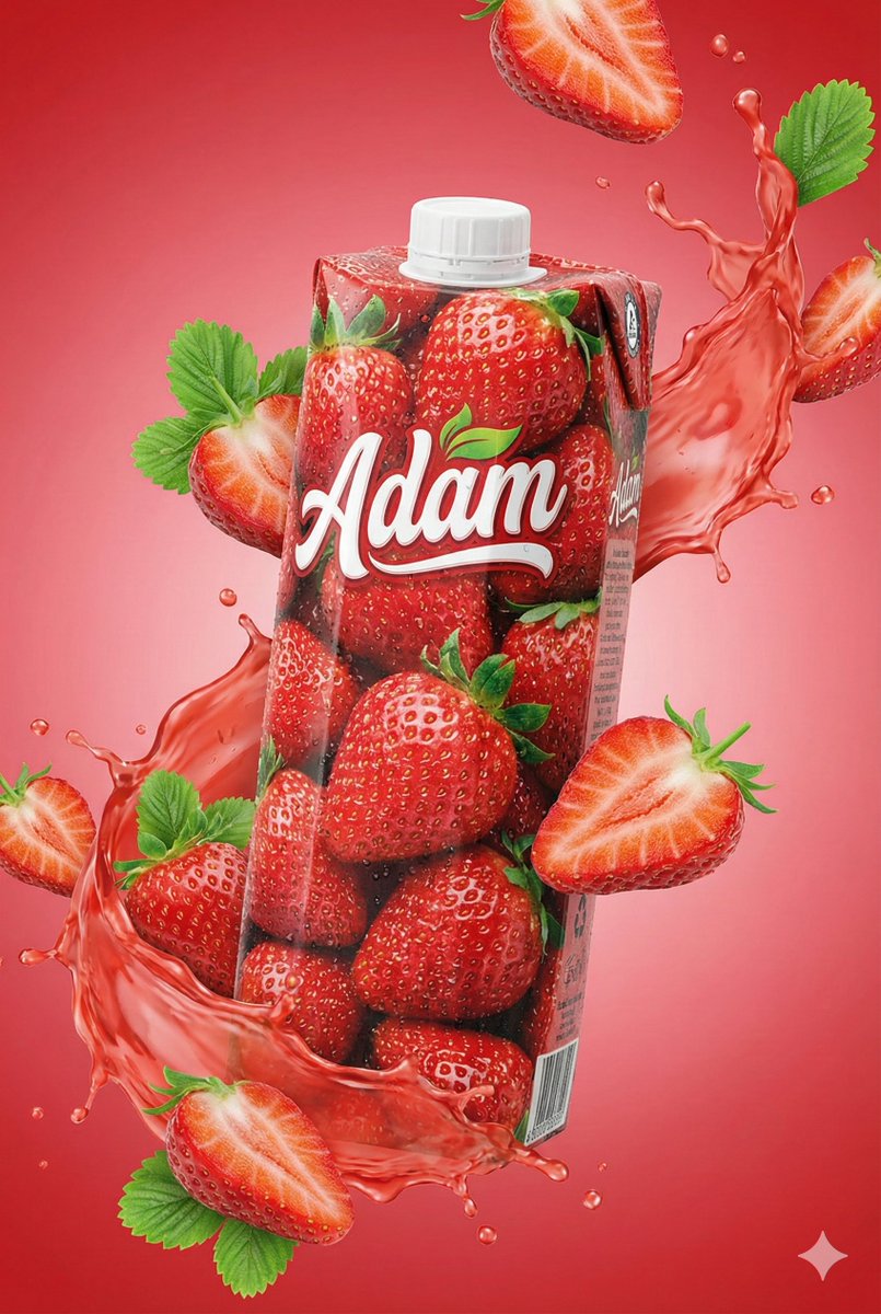 E-commerce Main Image - Commercial Juice Box Photography Prompt — output 1