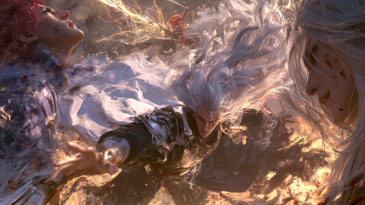 Game Asset - Cinematic Immortal Fantasy Battle — output 1