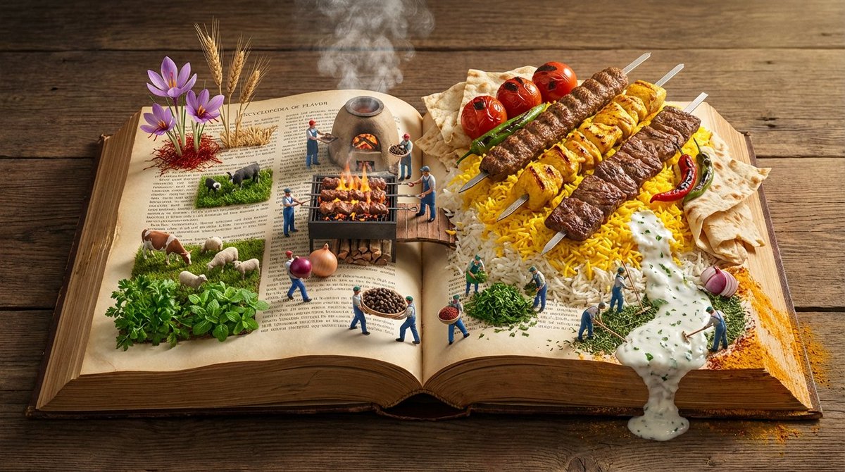 Infographic / Edu Visual - Encyclopedia of Flavor Diorama Generator — output 1