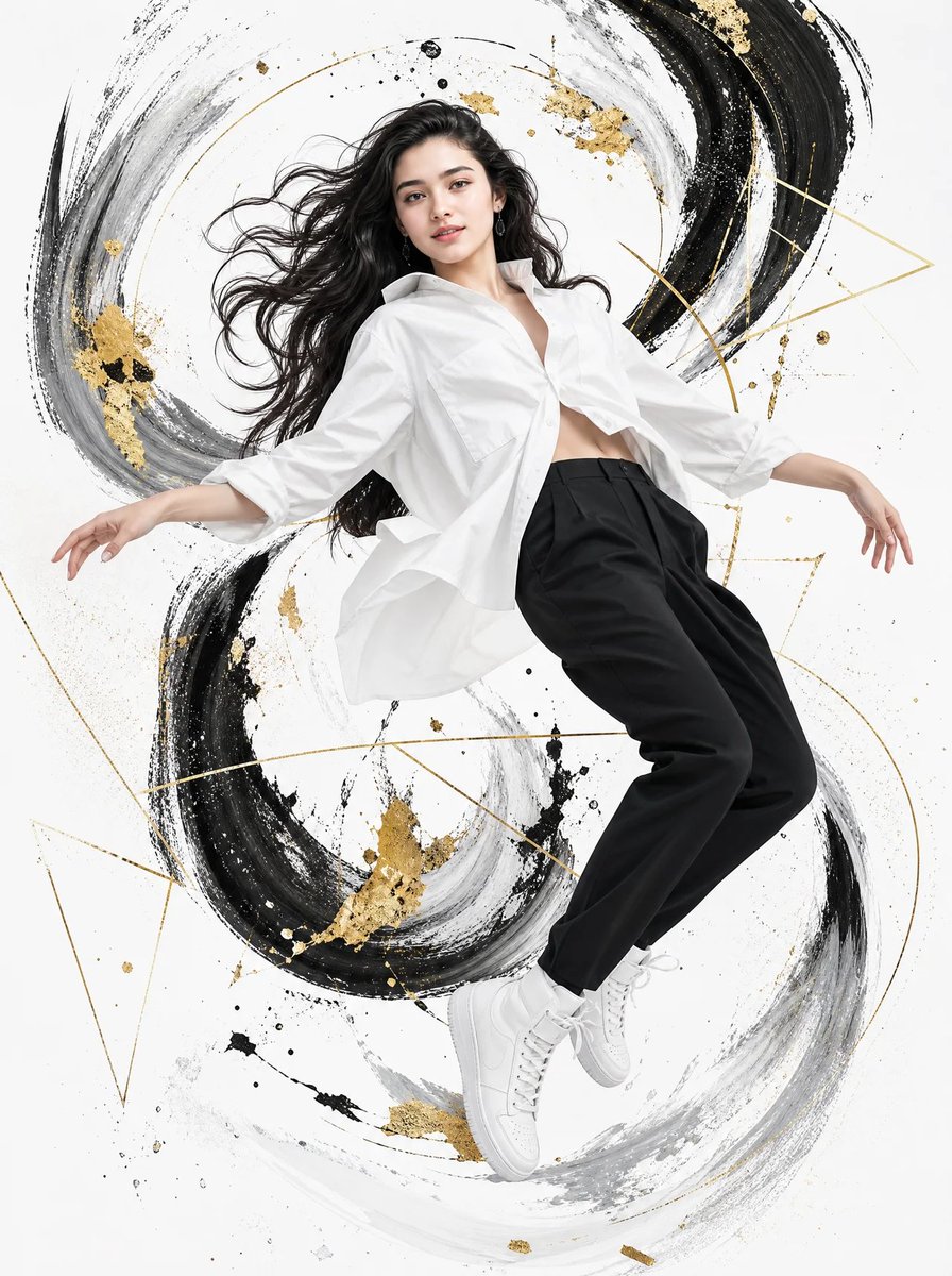 Product Marketing - Mixed Media Fashion Poster — output 1