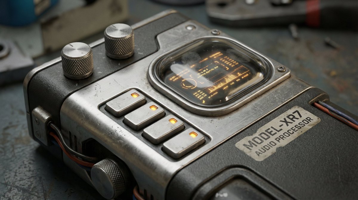 Game Asset - Hard Surface Modeling Retro Cassette Realism — output 1