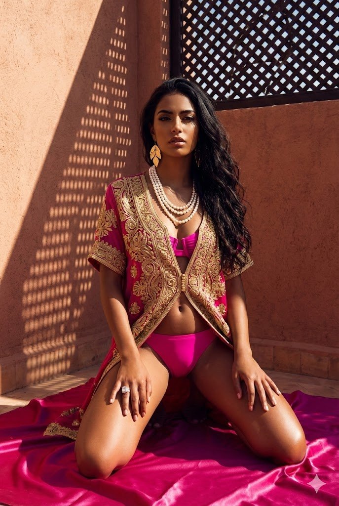 Hyper-Photorealistic High-Fashion Editorial in Marrakesh — output 1
