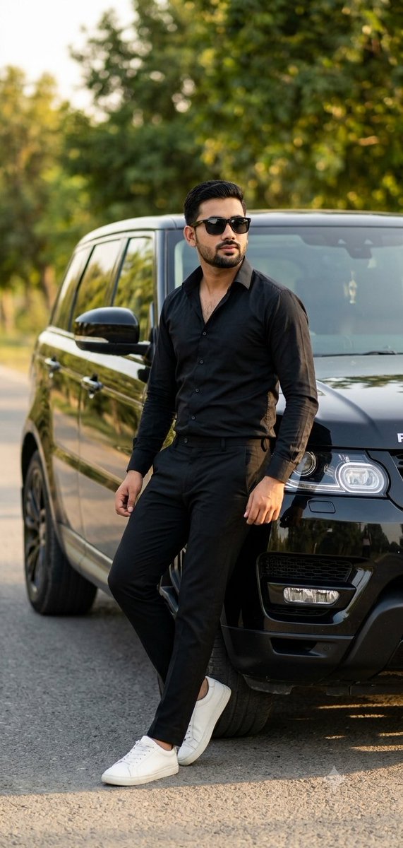 Profile / Avatar - Luxury Fashion Editorial SUV Shoot — output 1