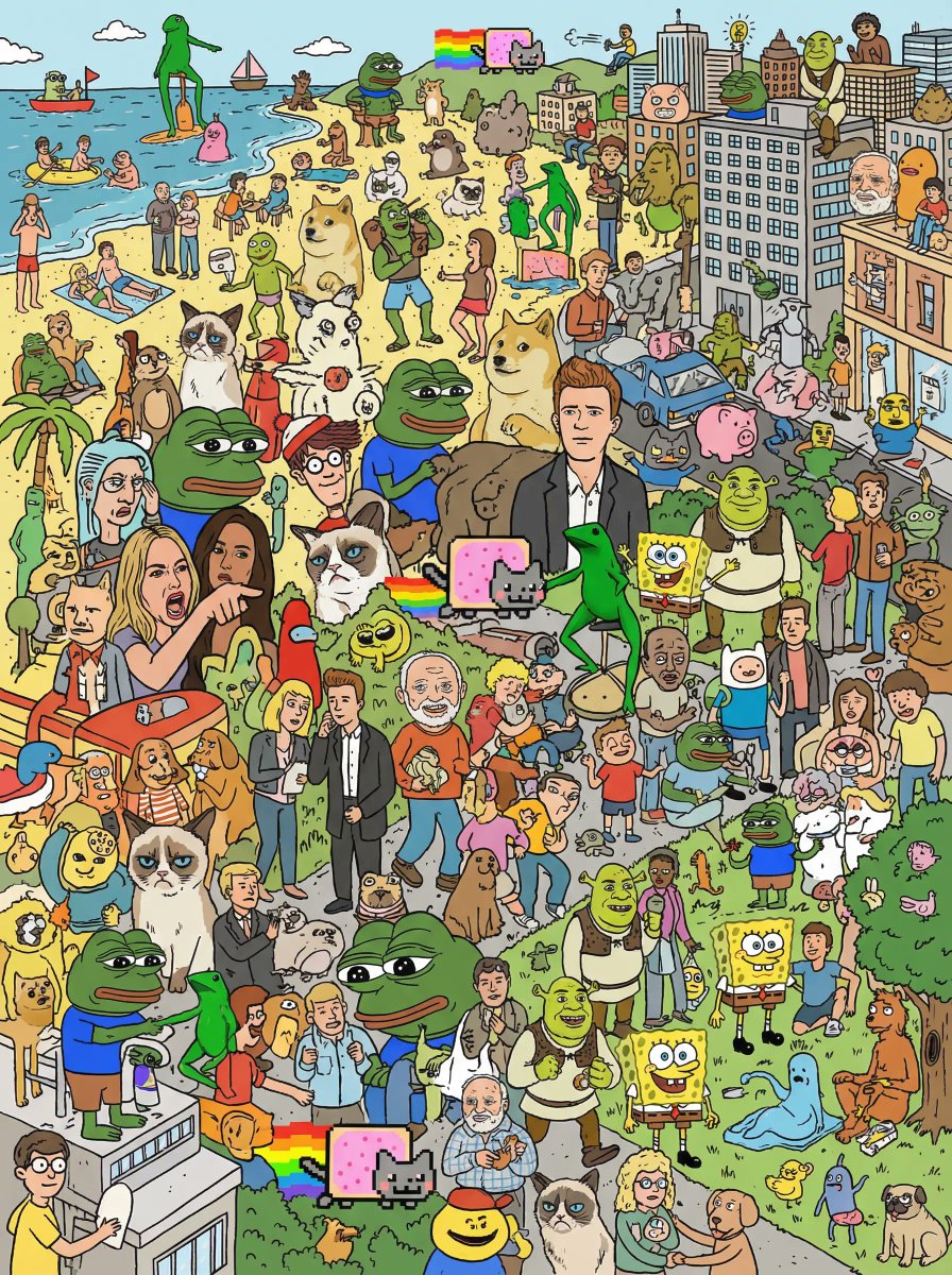 Where's Wally Meme Character Prompt — output 1