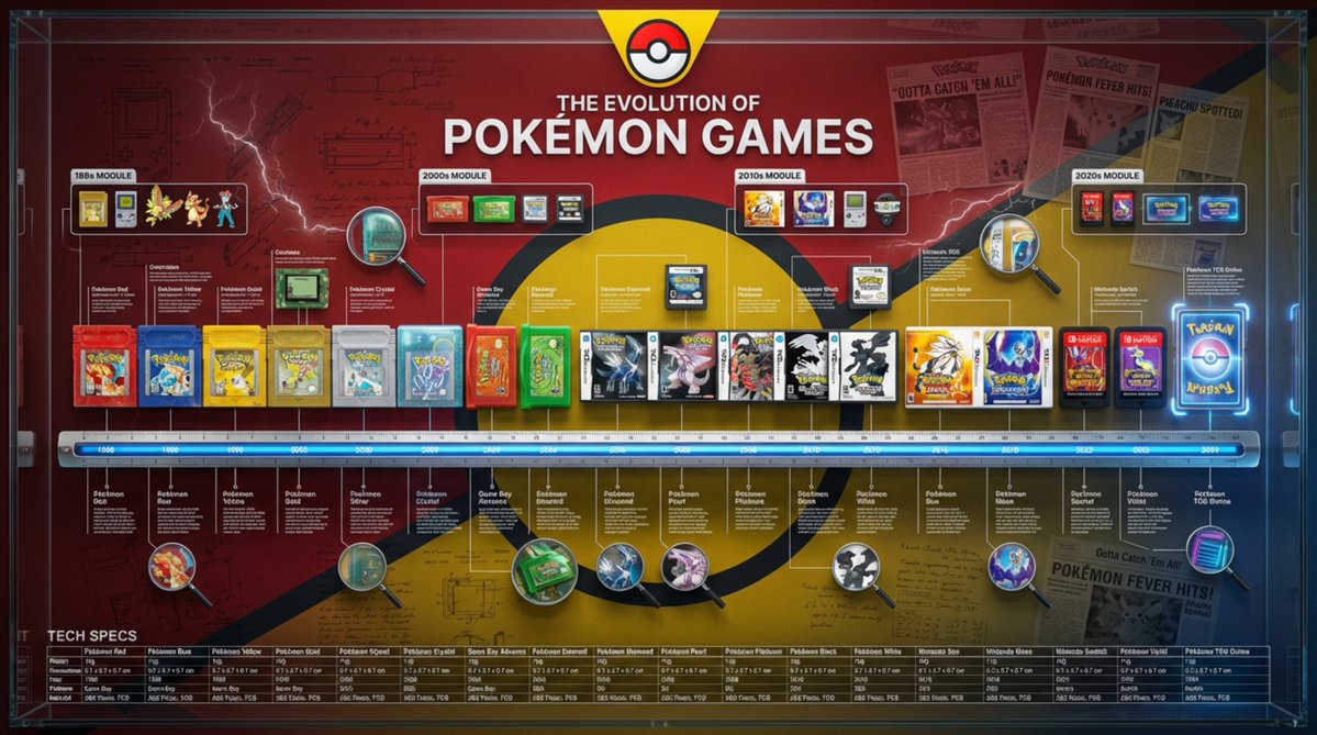 Infographic / Edu Visual - Encyclopedic 3D Infographic Evolution Chart — output 1