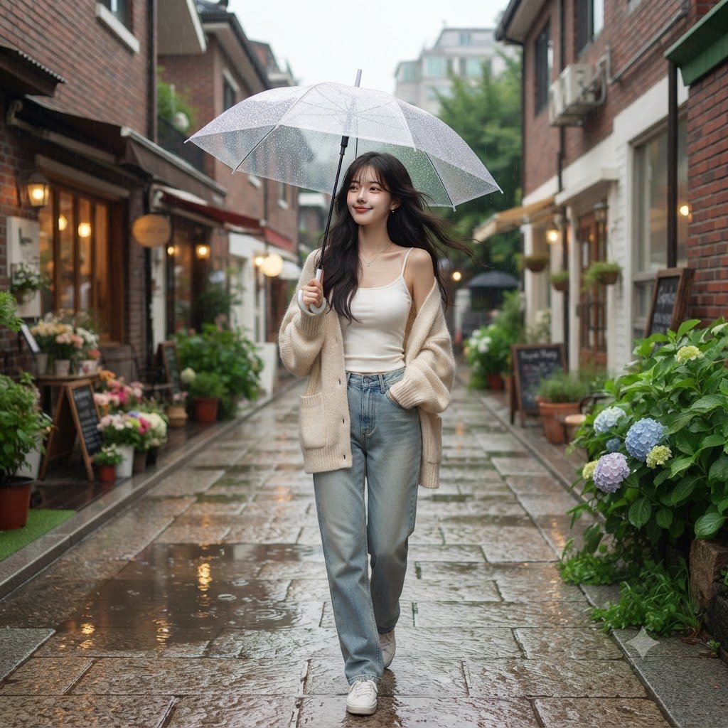 Product Marketing - Seoul Rainy Day Lookbook — output 1