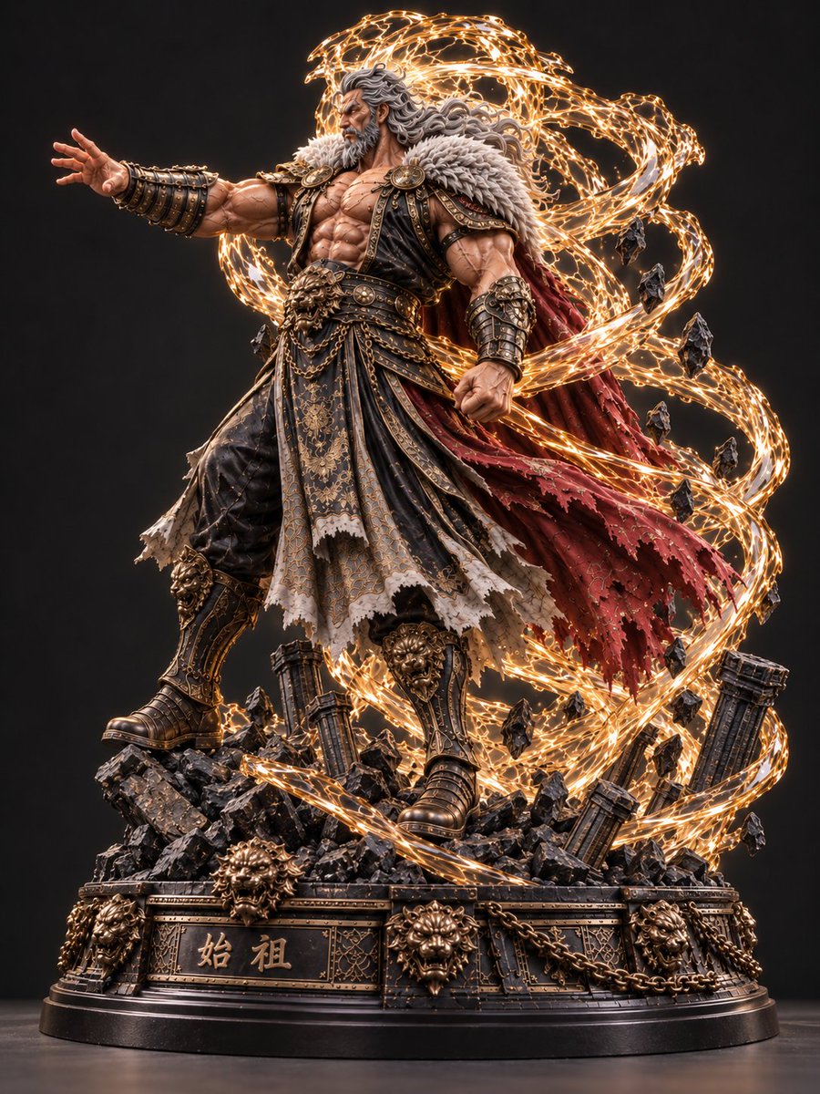 Product Marketing - Mythic Warrior Statue — output 1