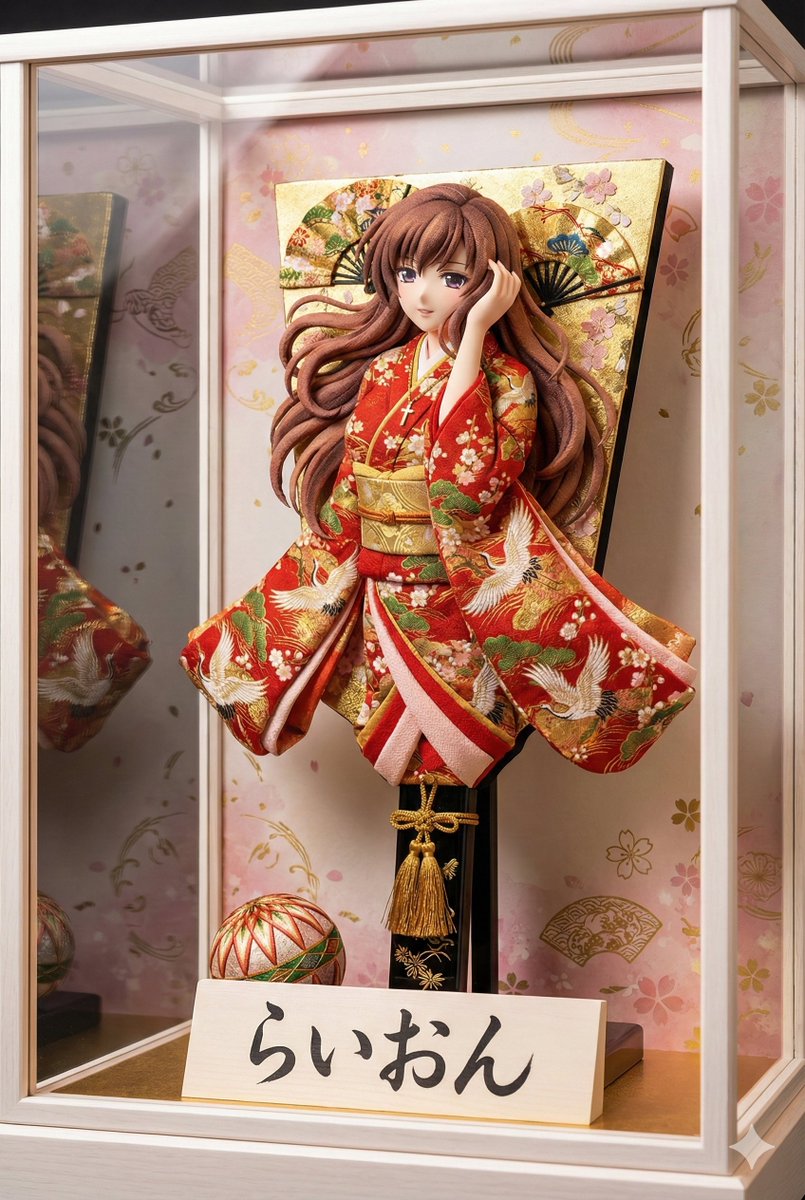 E-commerce Main Image - 3D Hagoita (Japanese Battledore) Image Generation Prompt — output 1