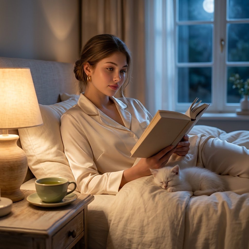 Profile / Avatar - Cinematic Nighttime Lifestyle Portrait — output 1