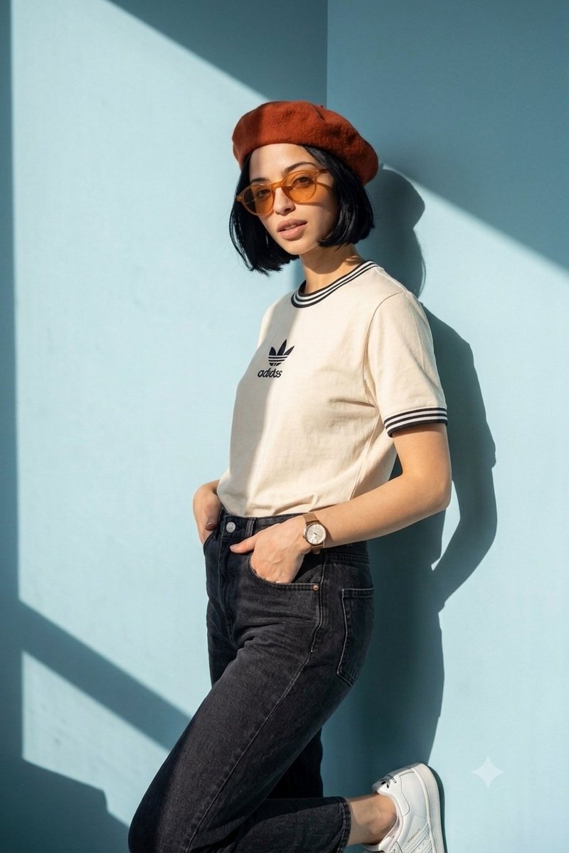 Product Marketing - Minimalist Fashion Editorial Portrait — output 1