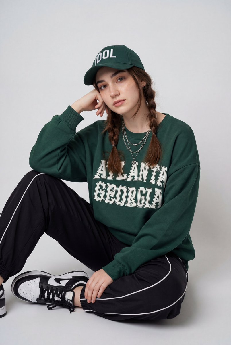 Streetwear Fashion Editorial Studio Portrait Prompt — output 1