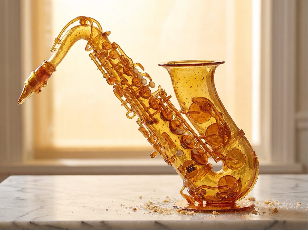 E-commerce Main Image - Product Rendered as Blown Sugar Prompt — output 1