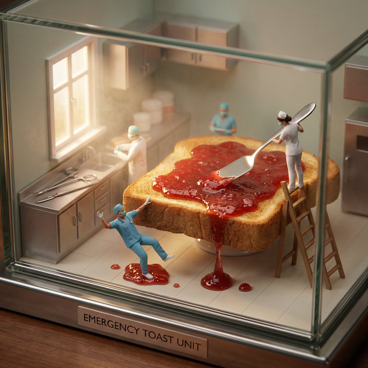Cinematic Miniature Diorama Animation Prompt — output 1