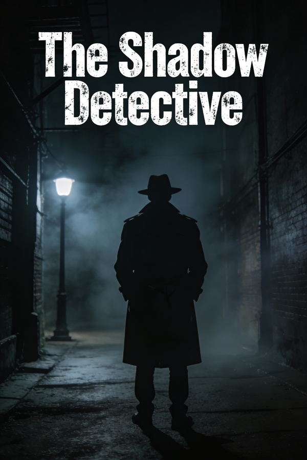 Crime Novel Book Cover "The Shadow Detective" — output 1