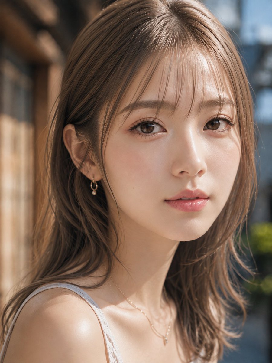 Profile / Avatar - Sun-Dappled Afternoon Profile Portrait — output 1