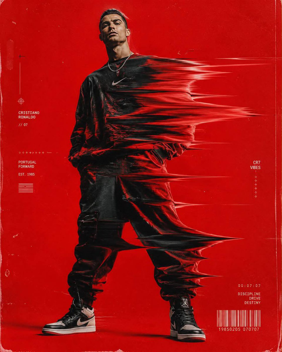 Product Marketing - Ultra-Premium Cinematic Sports Glitch Poster — output 1