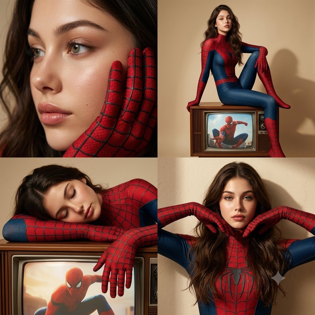 Product Marketing - Spider-Man Inspired Editorial Collage Prompt for Nano Banana Pro — output 1