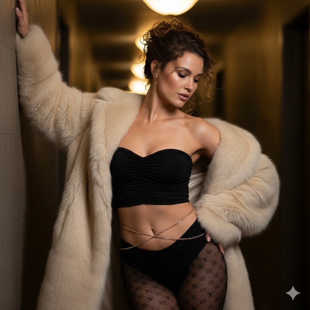 Luxury Low-Light Fashion Portrait Prompt with Strict Identity Lock in JSON — output 1