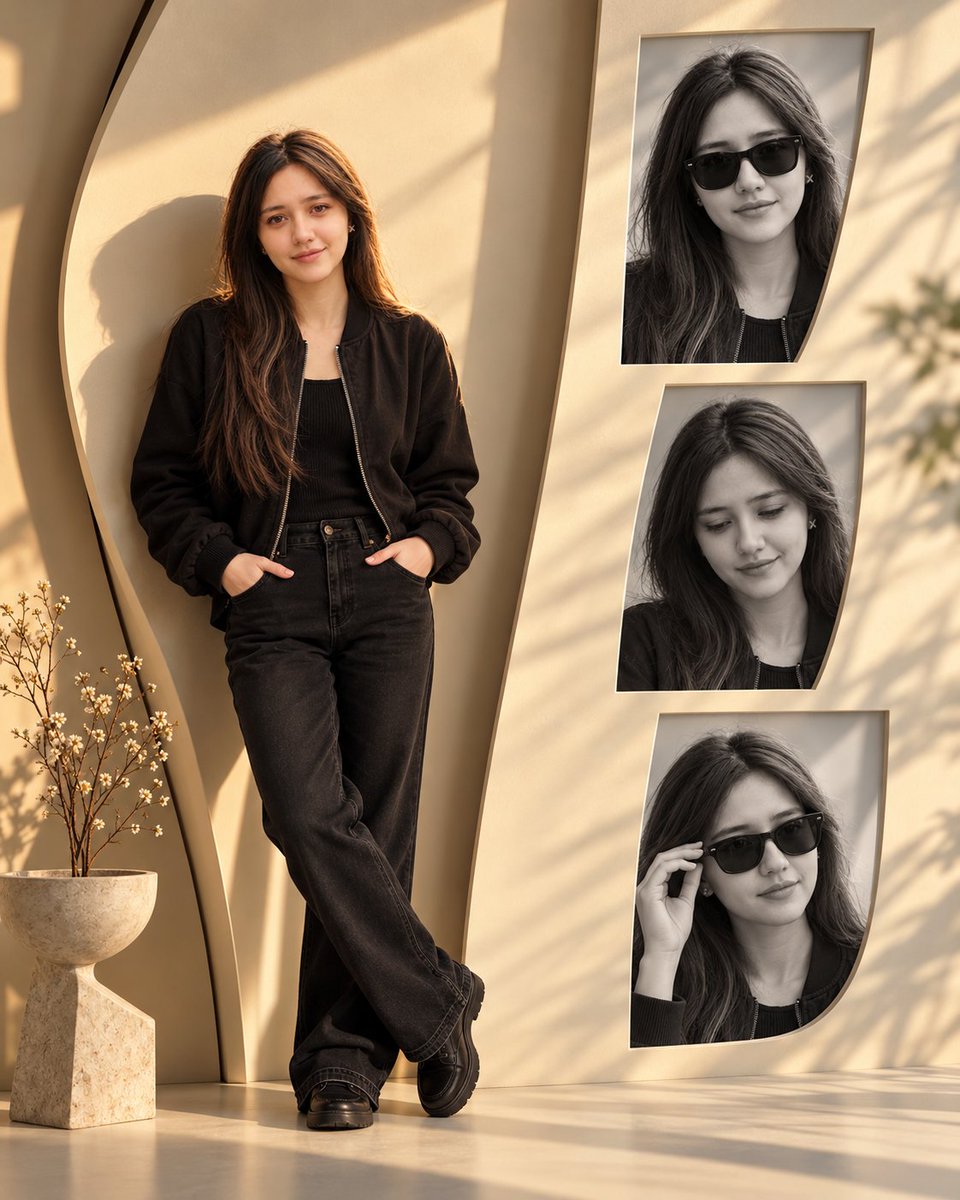 Product Marketing - Premium Ultra-Realistic Fashion Portrait Collage — output 1