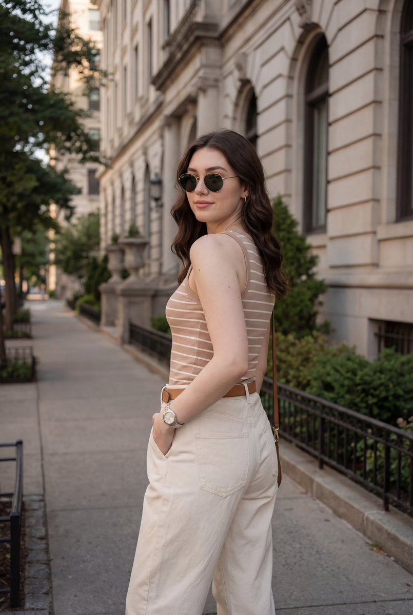 Fashion Lifestyle Street Portrait Prompt — output 1