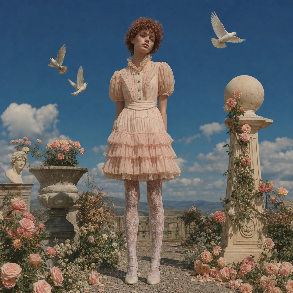 Product Marketing - Surreal Fashion Garden Template — output 1