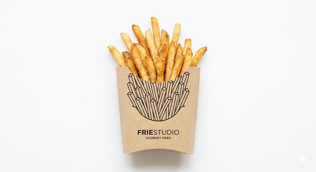 E-commerce Main Image - Minimalist Food Illustration and Photorealism Blend โ output 1