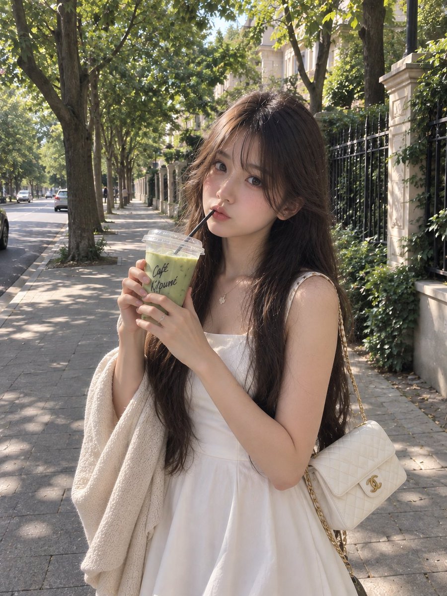 Social Media Post - Korean Inspired Summer Lifestyle Portrait — output 1