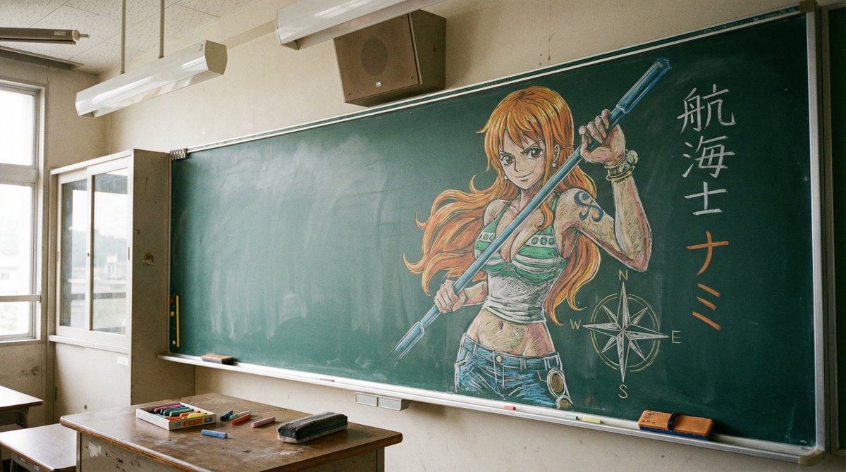 Nano Banana Pro Chalk Art Generation — output 1