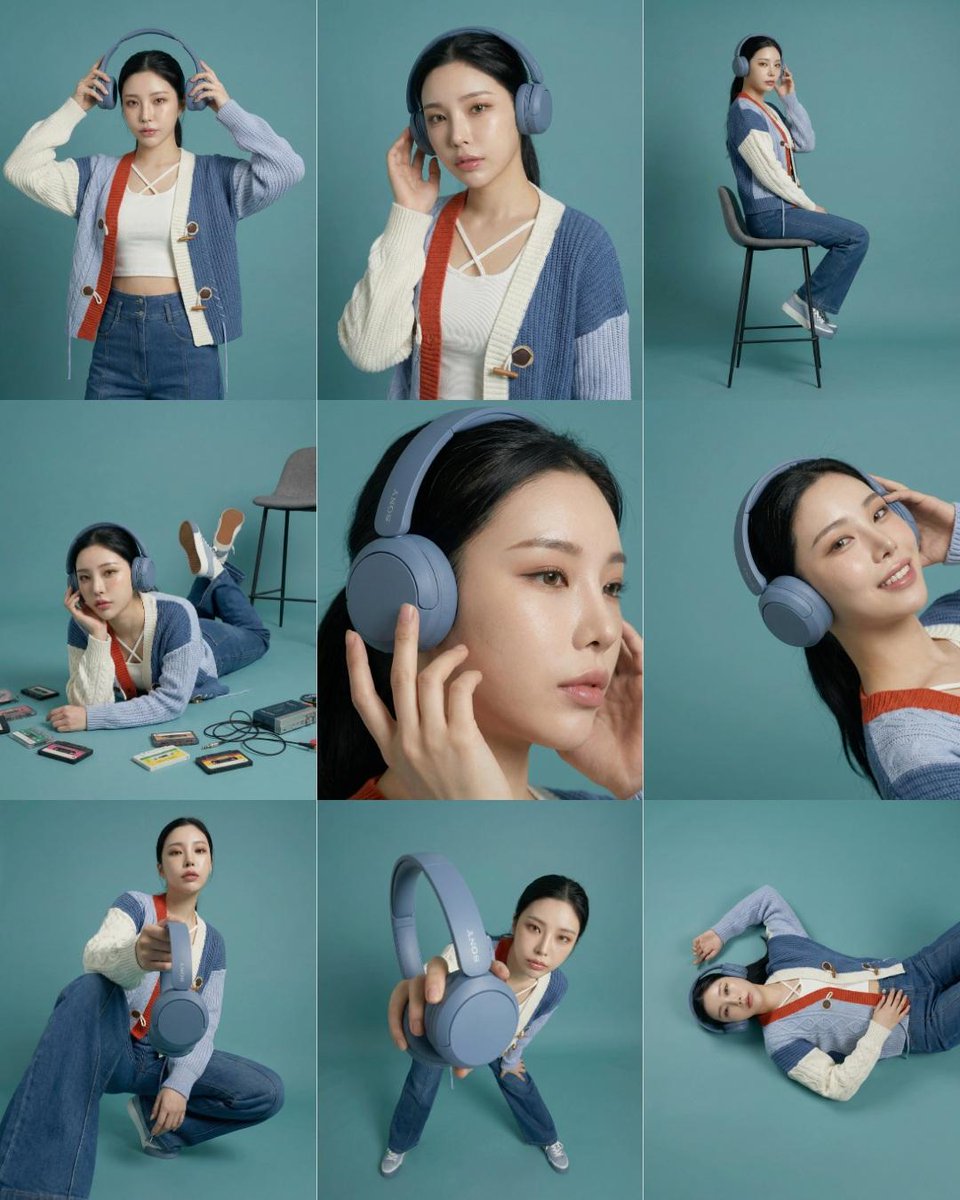 Comic / Storyboard - 3x3 Storyboard Grid of a Young East Asian Woman — output 1