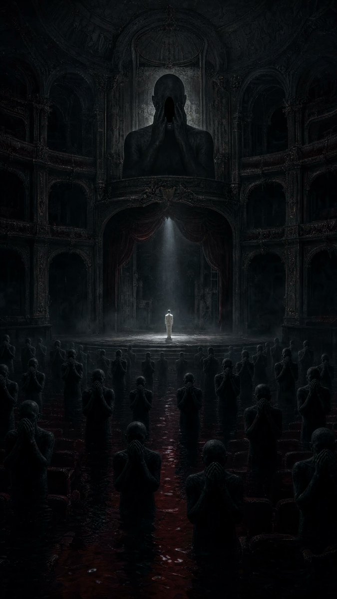 Social Media Post - Dark Surrealist Flooded Opera House — output 1