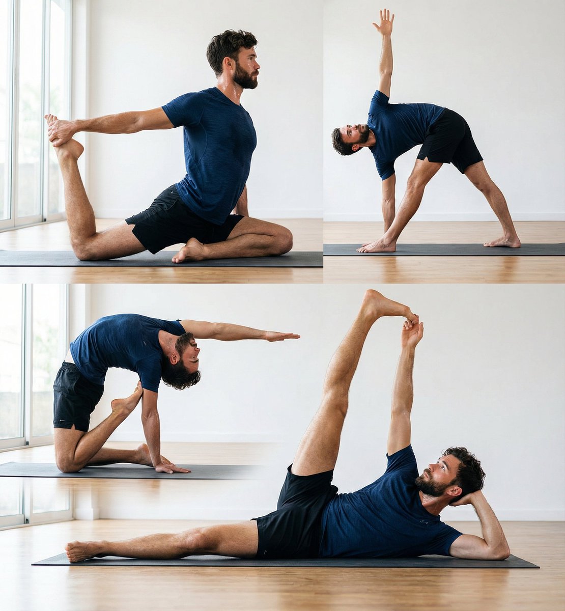 Pose transfer for fitness shots — output 1