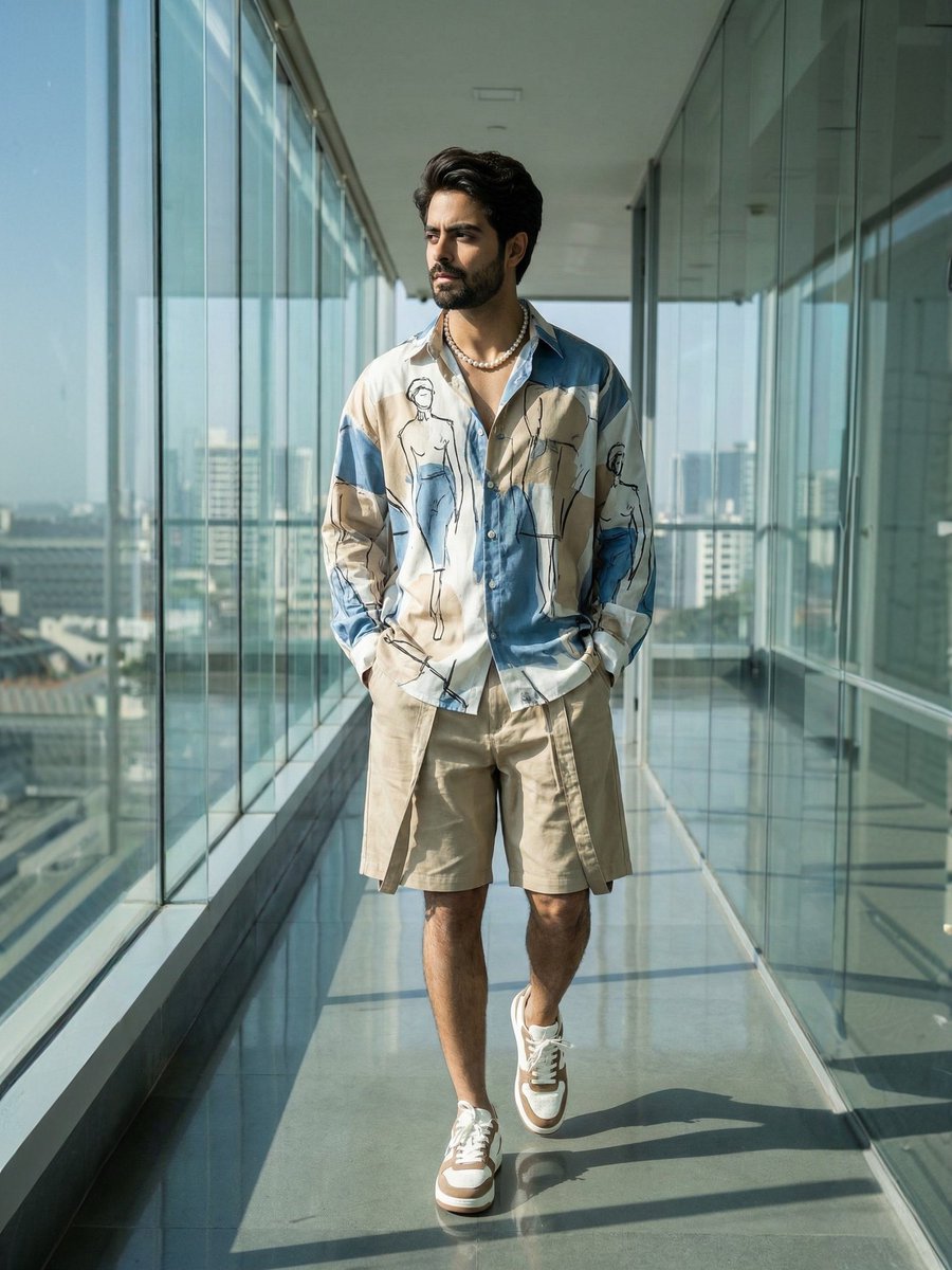 Modern Urban Editorial Portrait of a Man — output 1