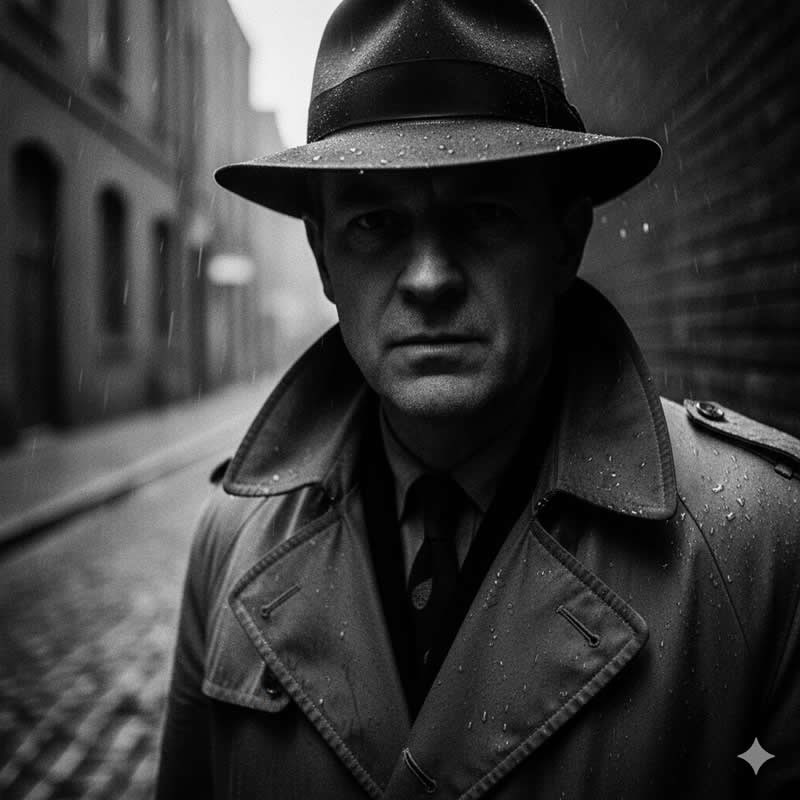 Cinematic Noir Portrait Prompt — output 1