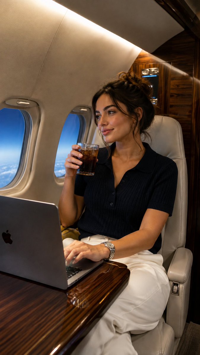 Profile / Avatar - Private Jet Lifestyle Photography — output 1
