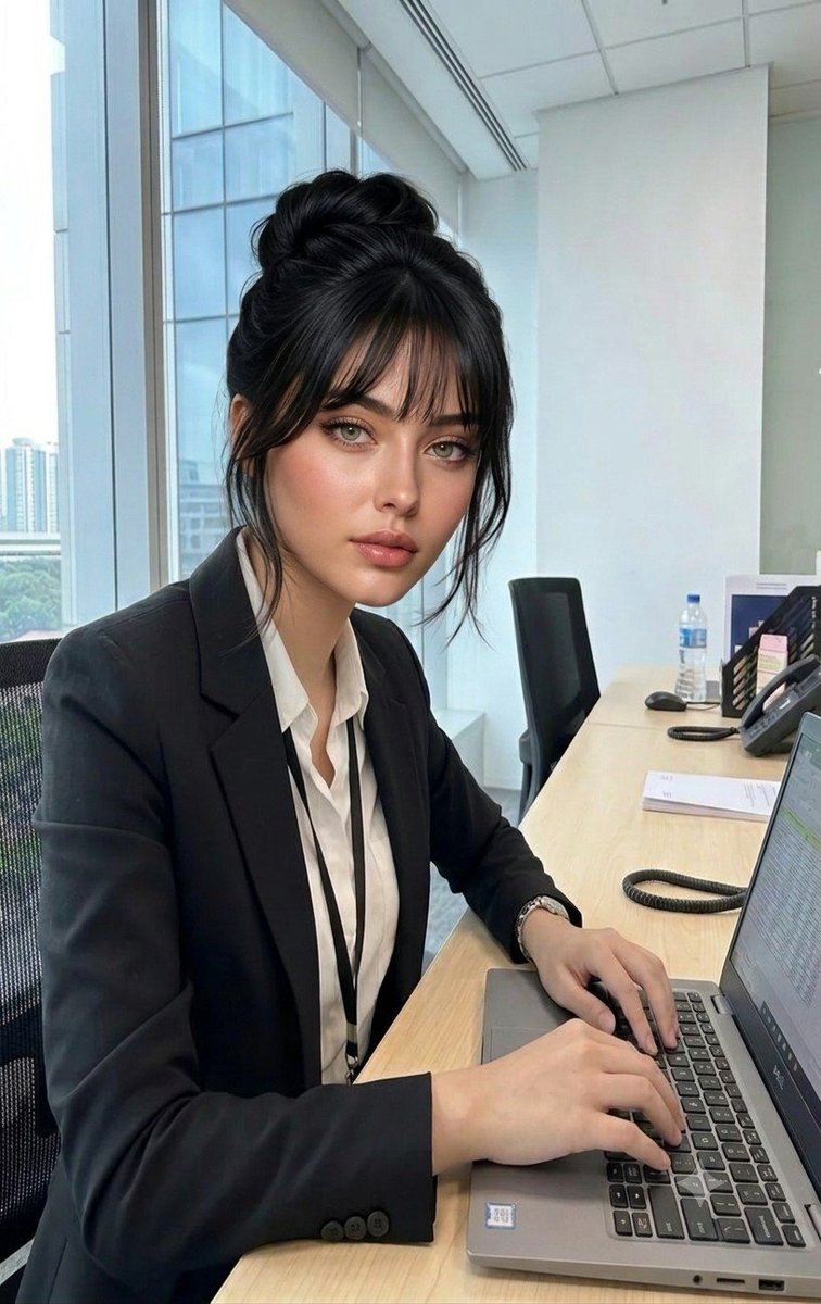 Profile / Avatar - Modern Office Professional Portrait — output 1