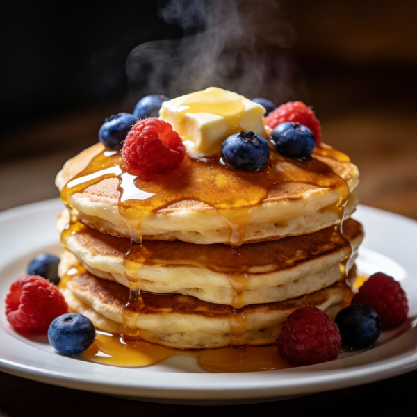 Appetizing Pancakes Shot — output 1