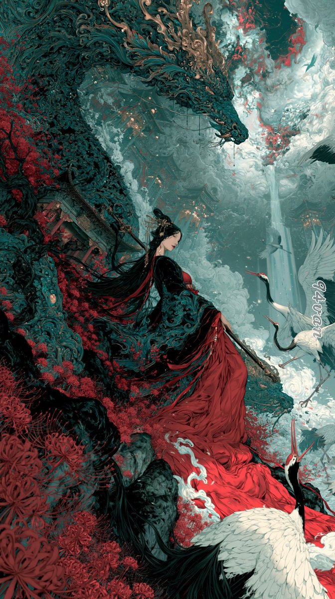 Comic / Storyboard - Dragon Empress in Crimson Robes — output 1
