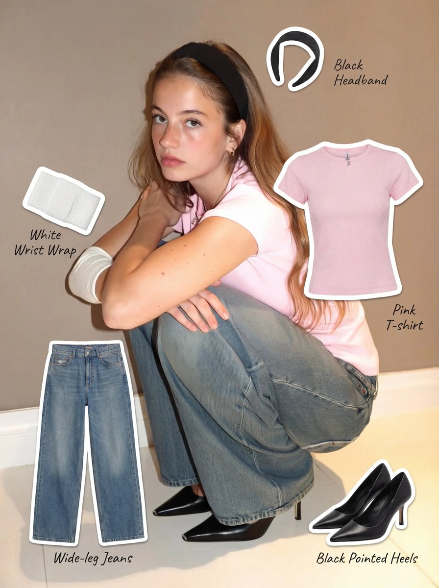 Clothing Item Cut-Out Sticker Prompt — output 1