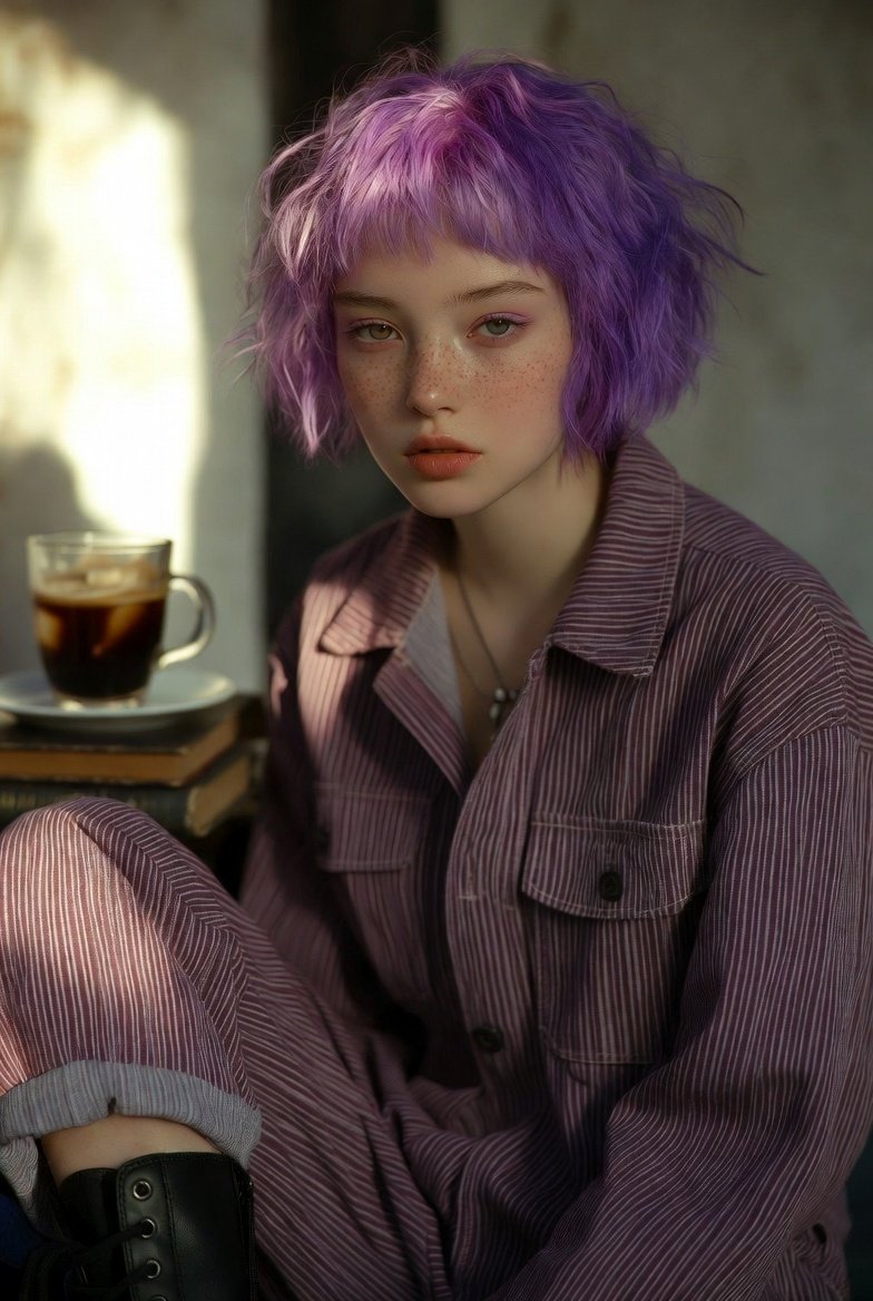 Character Profile: Streetwear Meets Cottage-core Aesthetic — output 1