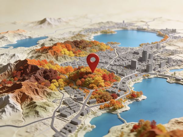 Topographic Map of Hangzhou — output 1