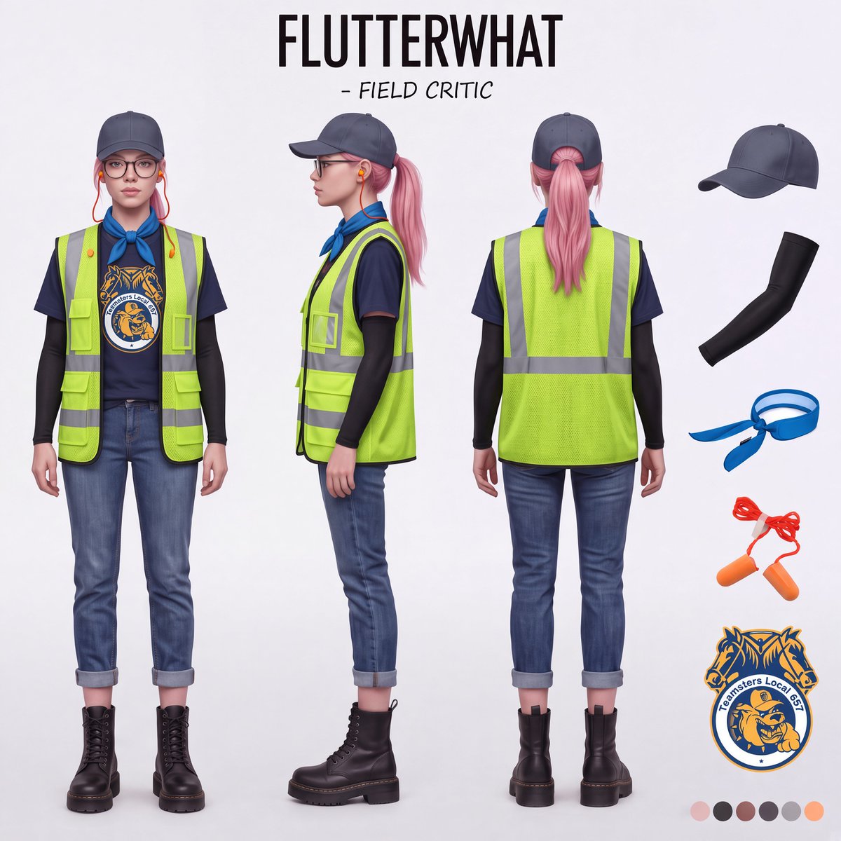 Game Asset - Airport Ready Cooling Gear Critic — output 1