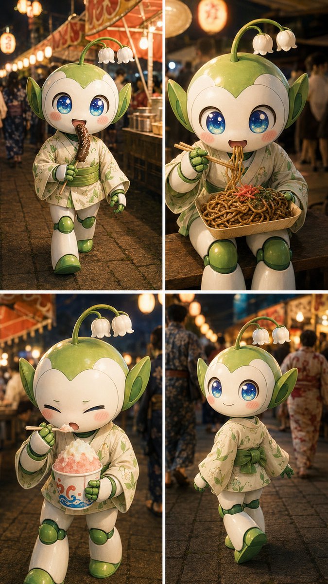Social Media Post - Summer Festival Mascot Vlog Collage — output 1