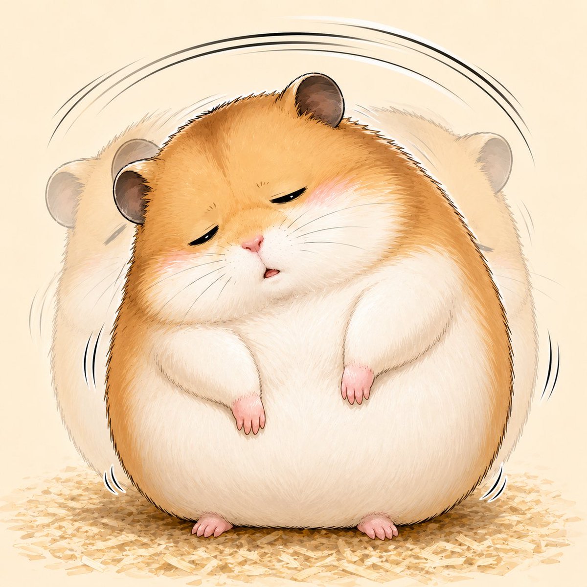 Comic / Storyboard - Pendulum Hamster Watercolor — output 1