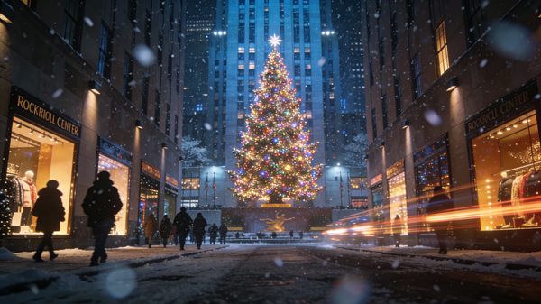 NYC Christmas Night — output 1
