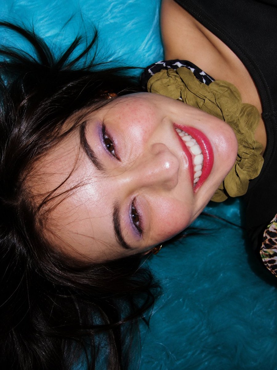 Social Media Post - Candid Flash Photography Portrait — output 1