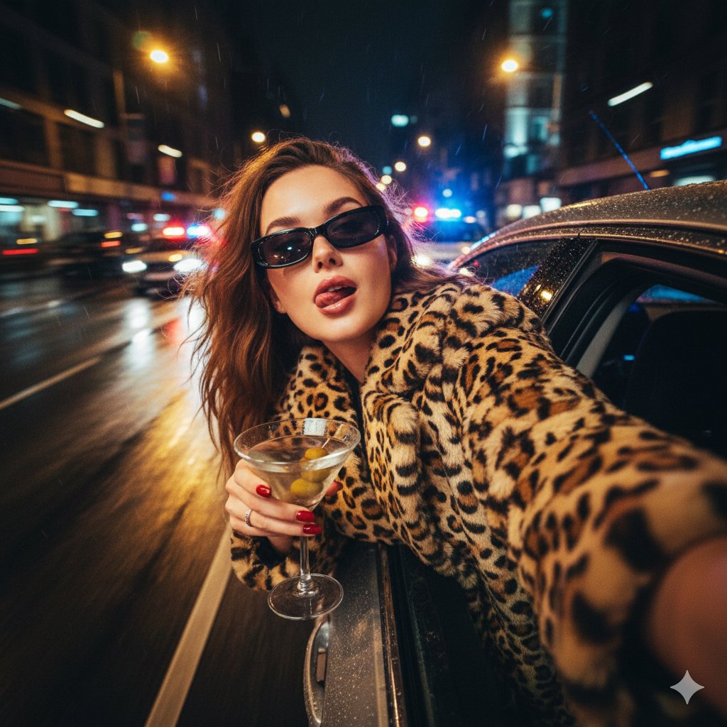 Profile / Avatar - Ultra-Realistic Cinematic Night Street Selfie Prompt — output 1